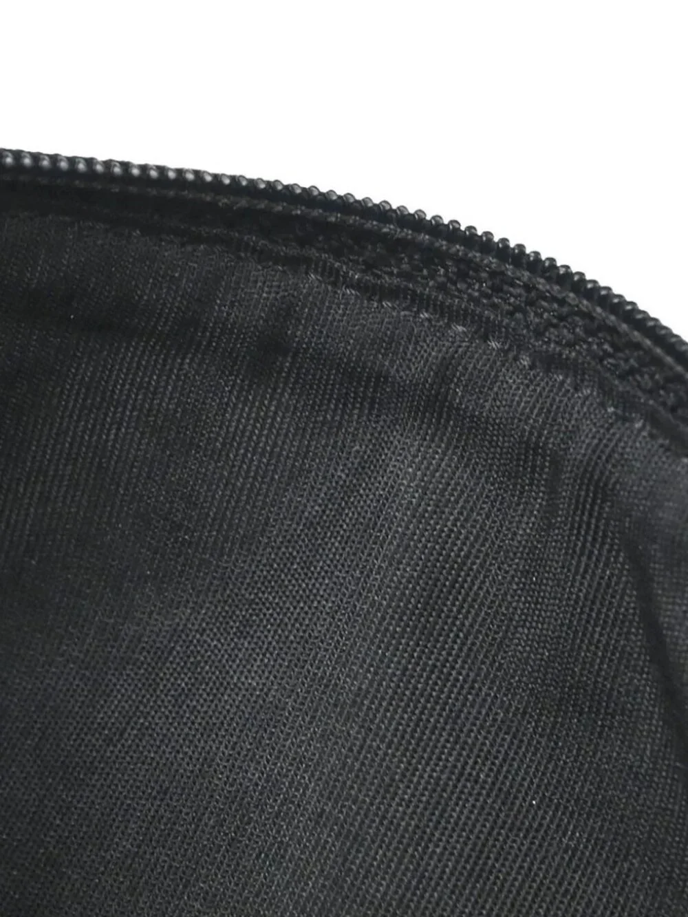 Chanel Black Calfskin Half Moon Flap WOC Wallet on Chain Shoulder Bag
